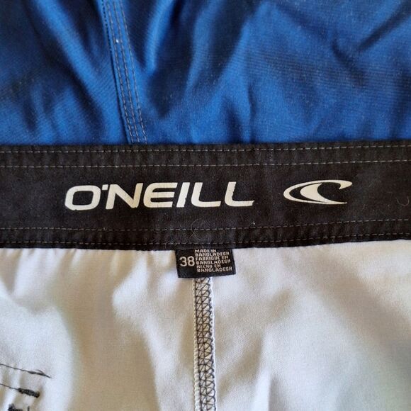 O'NEILL 38" W x 21" Outseam STRETCH SWIM BOARDSHORTS WITH TIE n 10" INSEAM XXL - Picture 8 of 11